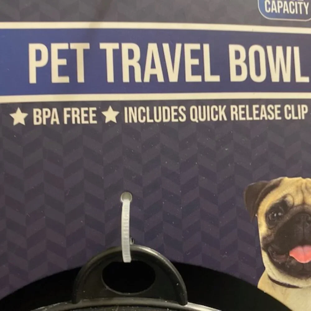 Brooklyn Pet Gear: Travel Bowl 34 oz Capacity